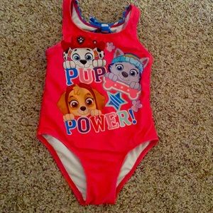 Girls swim suit (paw patrol)